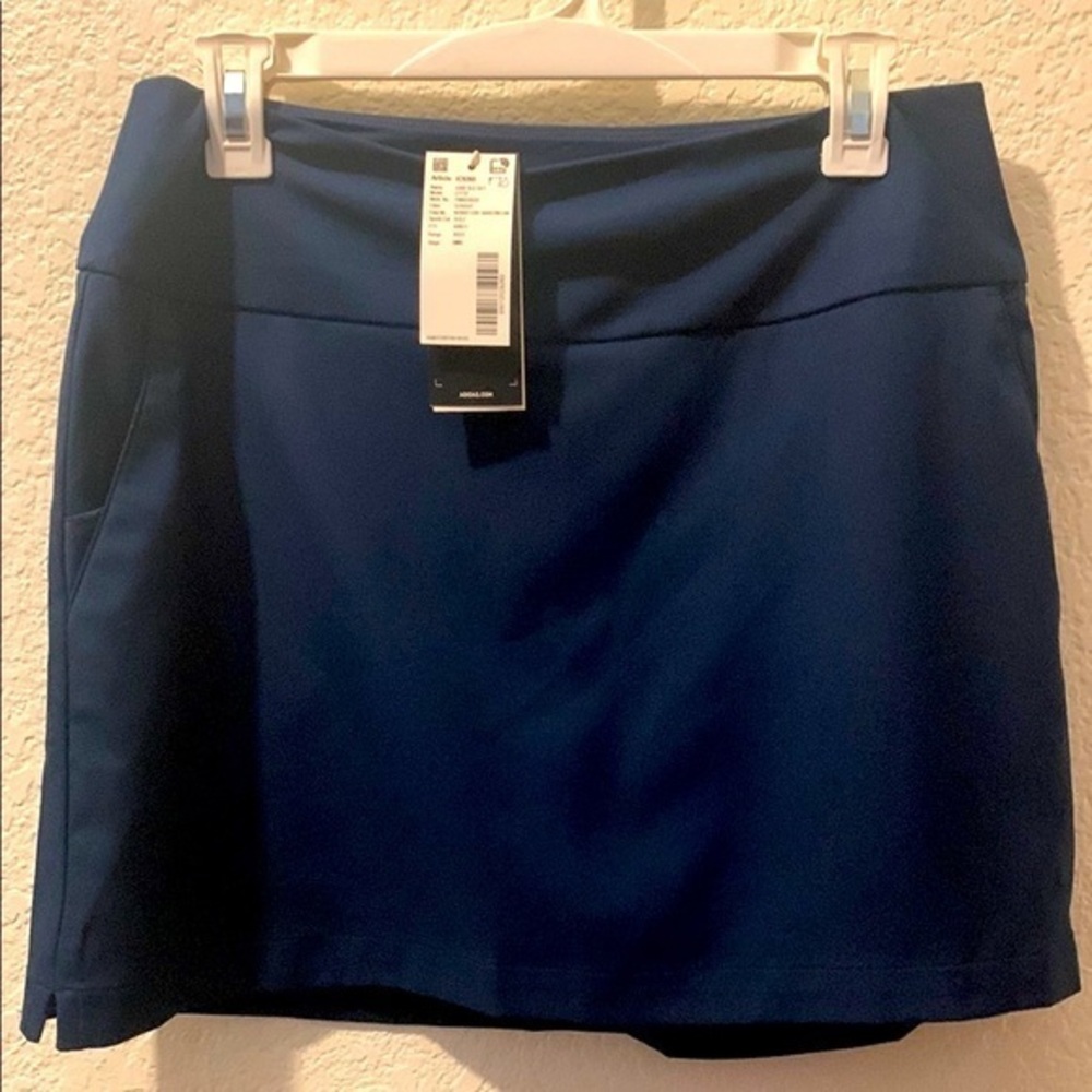 Adidas Blue Pencil Mini Skort for golf